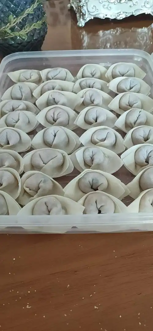 薇136做的馄饨两种包法