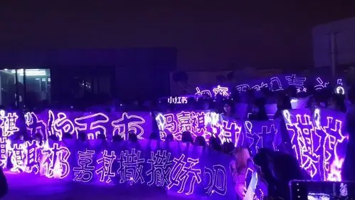 湖南卫视1212超拼夜马嘉祺场外应援