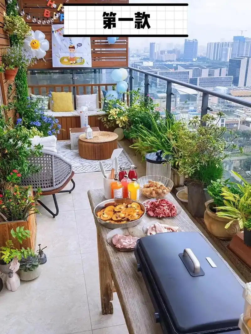 分享十款好看的露天阳台设计!