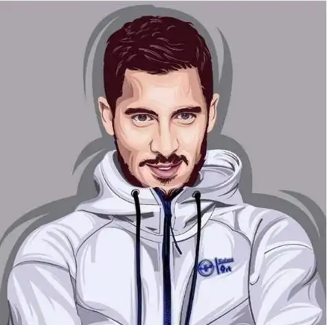 帅气足球明星的肖像画有没有你非常喜欢的球星