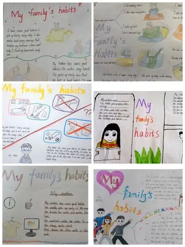 the power of habits——六(6)班good habits活动作业