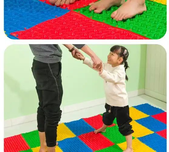 指压板软儿童感统训练触觉脚底压指板趾压板足底硅胶按摩垫家用