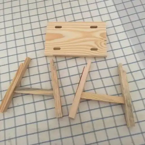 木小板凳diy榫卯高中通用技术交作业散装凳手工木工培训教具矮凳四