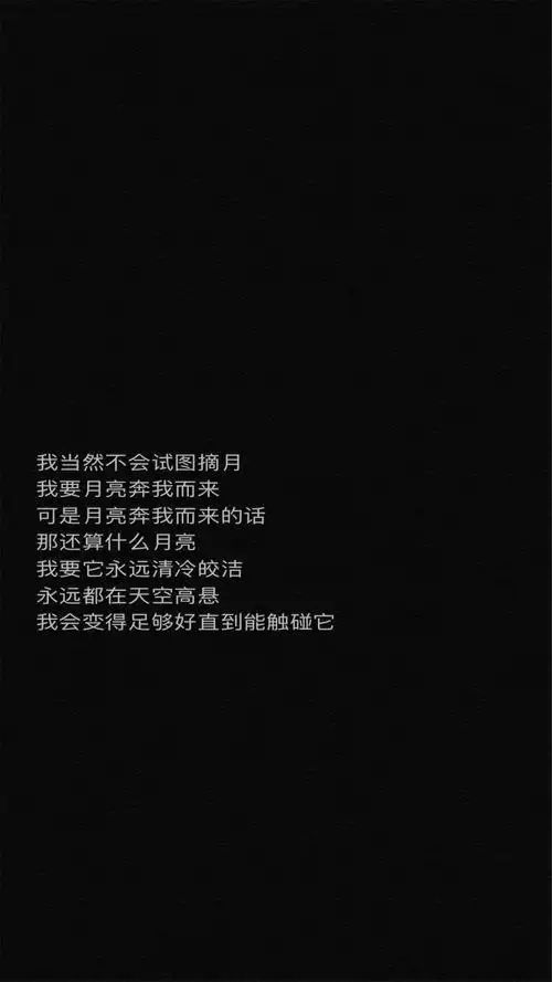 创意黑白文字控高清手机壁纸