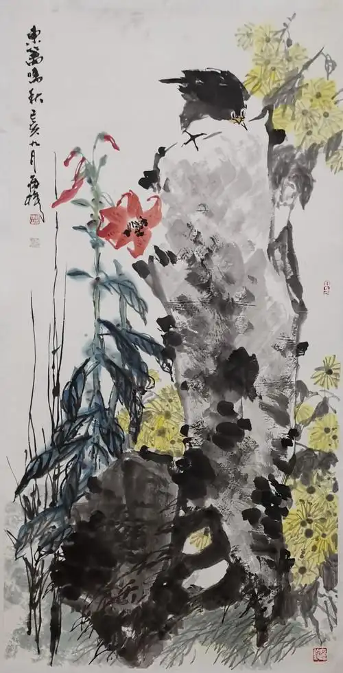 中国大写意花鸟画实力派画家蒋旗 —— 笔精墨妙 厚积薄发