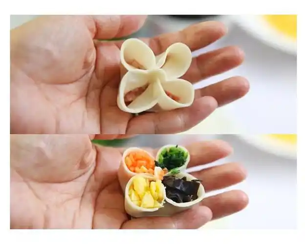 原创新年吃四喜饺子喜从天降双喜临门欢天喜地喜气洋洋