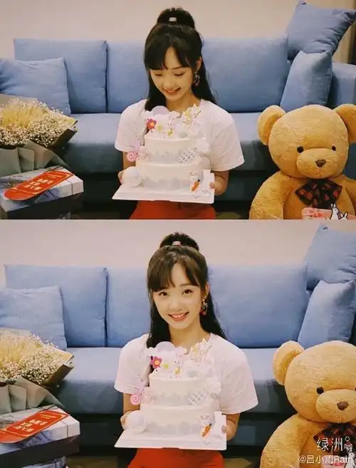 吕小雨[超话]#祝自己生日快乐嘻嘻 20岁的小雨点你好呀绿洲