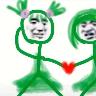 很智障很可爱的情侣头像搞怪情侣头像奇葩一对