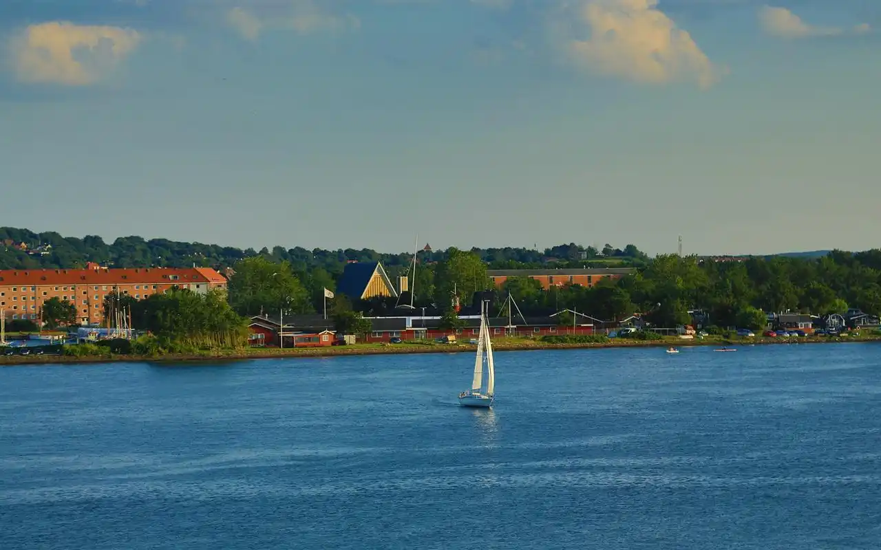 丹麦奥尔堡风光