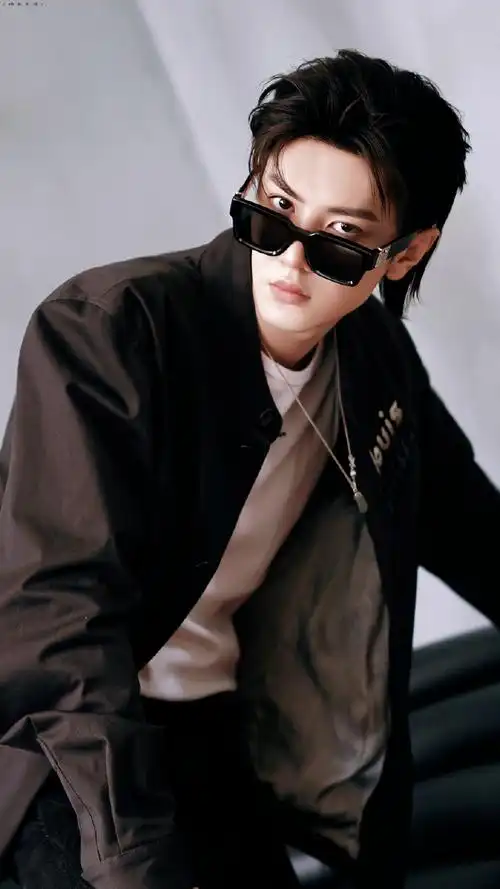 陈哲远狼尾墨镜