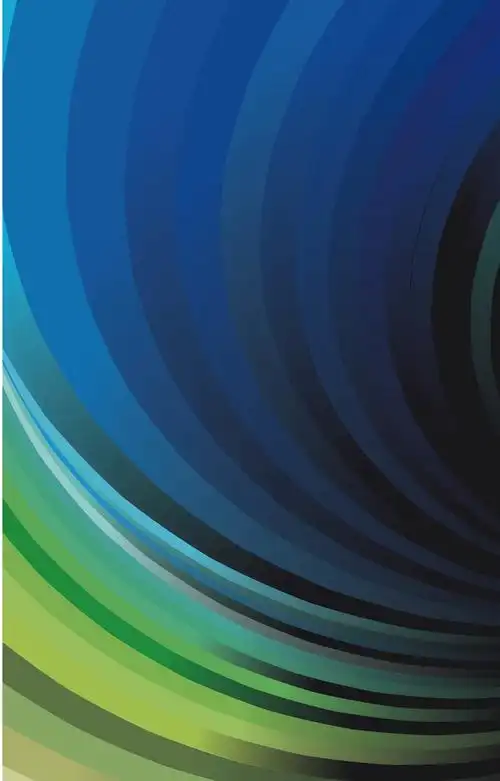 蓝色弯曲的线条背景素材