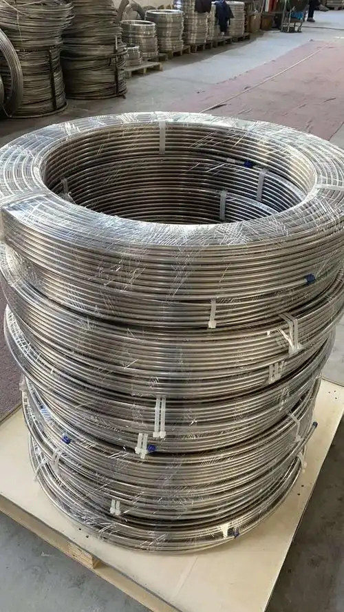 不锈钢盘管316l不锈钢盘管价格光亮退火无缝盘管厂家直销