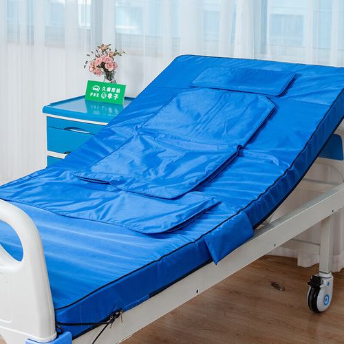 老人瘫痪病人智能电动护理床床垫卧床翻身起背辅助 蓝色x193*90*10cm