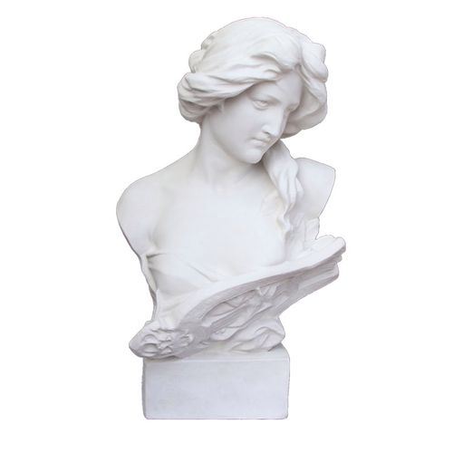 头像68cm大琴女石膏人物素描静物写生美术教具石膏像