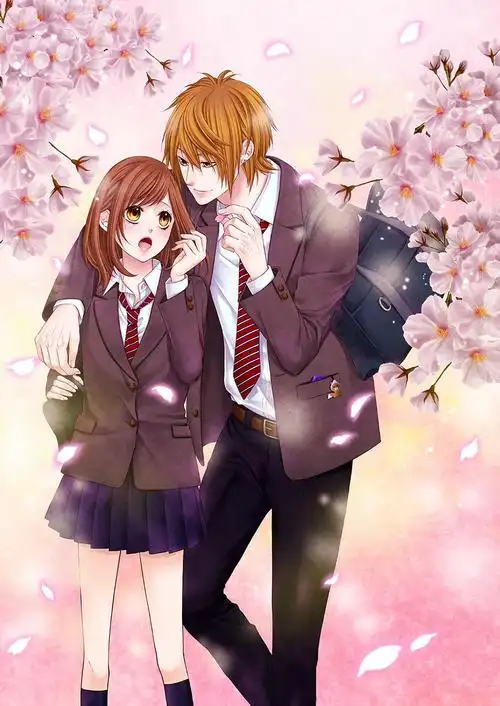 动漫情侣最萌身高差卡通情侣图可爱情侣图唯美温馨情侣图赞评论更多