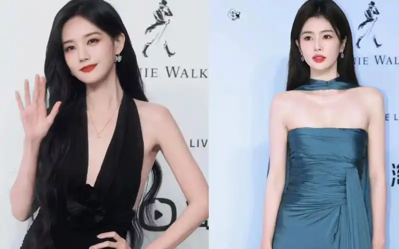 还有人分不清李一桐白鹿?一个甜美长相,一个苦相,颜值差太多了