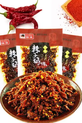 皓浩辣子鸡味辣条童年记忆麻辣休闲零食辣片小吃儿时怀旧面筋