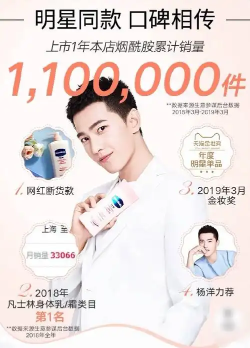 向洋而生 宠爱不凡##杨洋代言凡士林