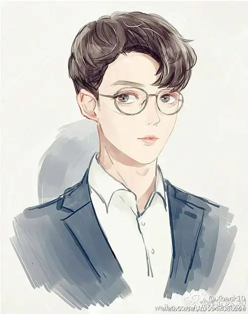 张艺兴 卡通手绘 cr:logo