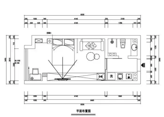 30㎡单身公寓,整面墙做衣柜,装修精美收纳充足,真是太赞了!