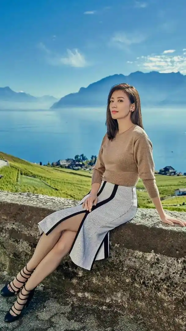 美图分享|贾静雯|气质女神如同美酒越陈越香