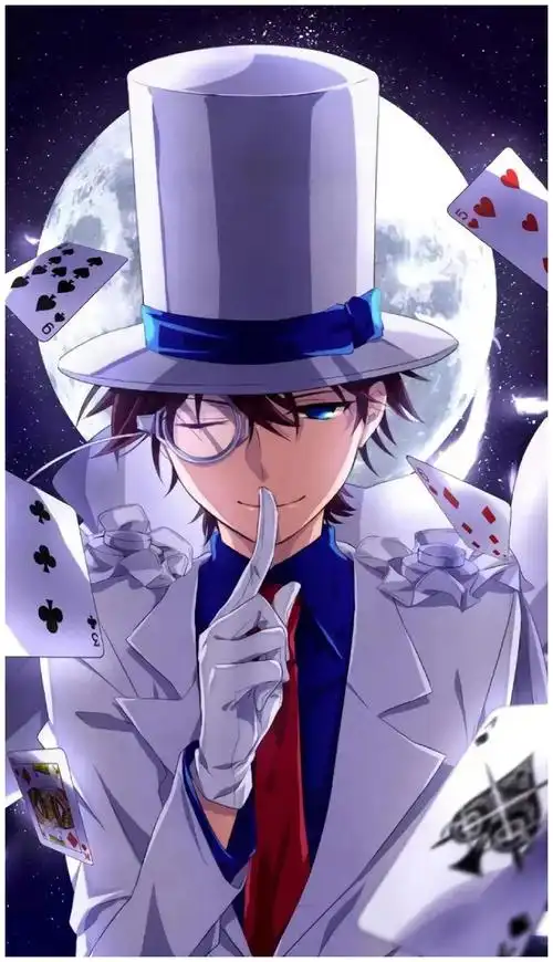 银翼的魔术师柯南动漫插画图片手机壁纸