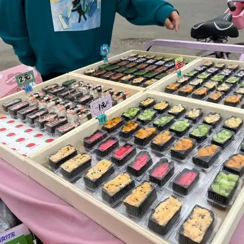 寿司摆摊第二天