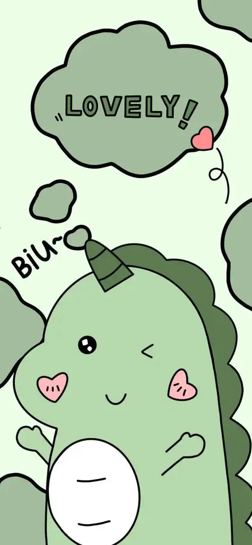 一些全面屏手机壁纸插画 可爱 手绘壁纸无水印 crseoulanchic