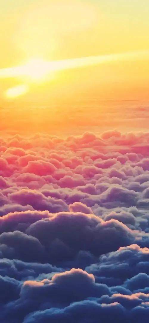 壁纸云朵是天空的来信精