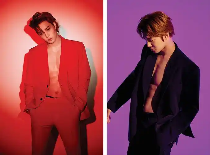 直男模仿韩国男团的穿搭看看他能得几分