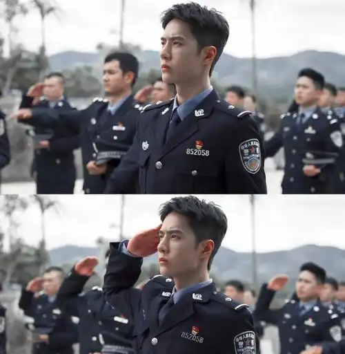 王一博新造型无偶像包袱穿军装留黄埔头变身民国青年