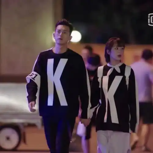 亲爱的热爱的李现韩商言杨紫佟年同款卫衣kk战队长袖情侣外套潮