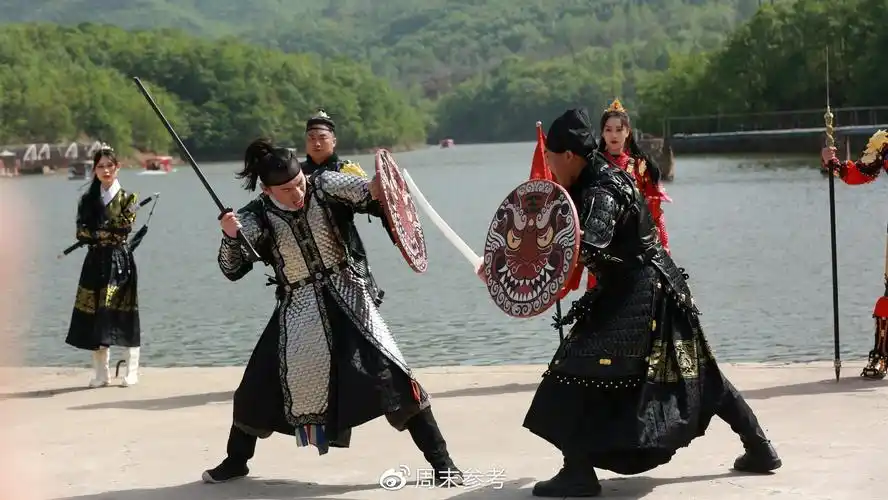 感受传统文化魅力 河南九峰山上演古装表演秀