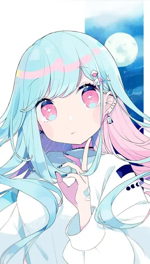 p站美图推荐——内发挑染特辑