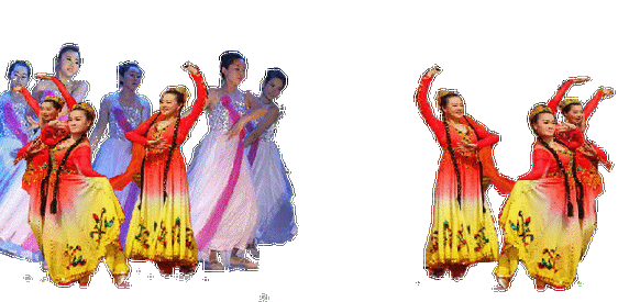 秋思梦境原创透明gif格式舞蹈人物素材