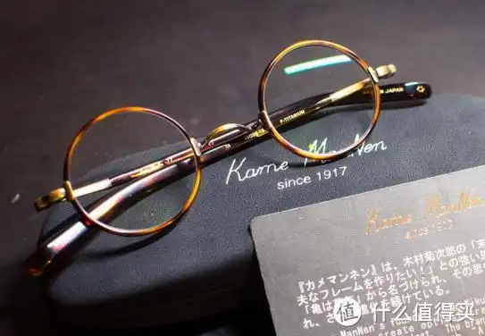 日本万年龟 kame mannen 复古小圆镜_眼镜_什么值得买