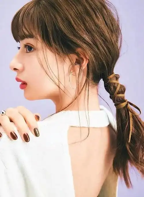 这样扎头发,很好看!