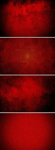 4张红色墙面背景图片下载