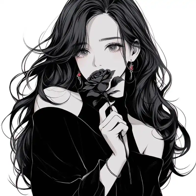 旁观的时候,每个人都是智者.#超a头像 #御姐 #黑色系 # - 抖音