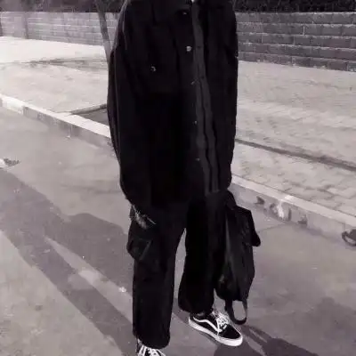 黑白部位头像男,男生头像图片