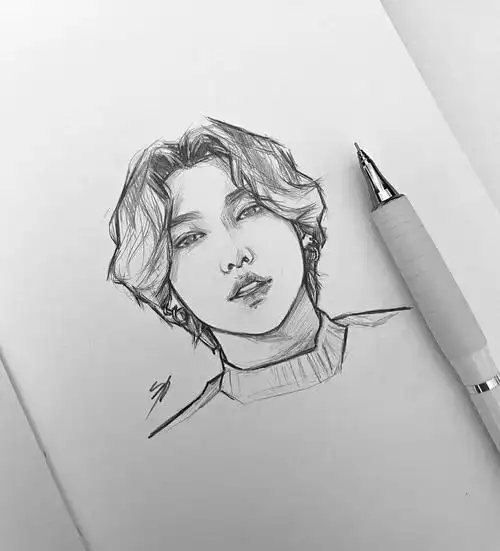 极其轻松的速写,超适合临摹