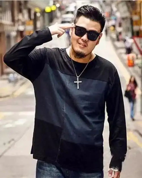 胖子脸大很忧伤,该理什么发型才适合呢?_圆脸