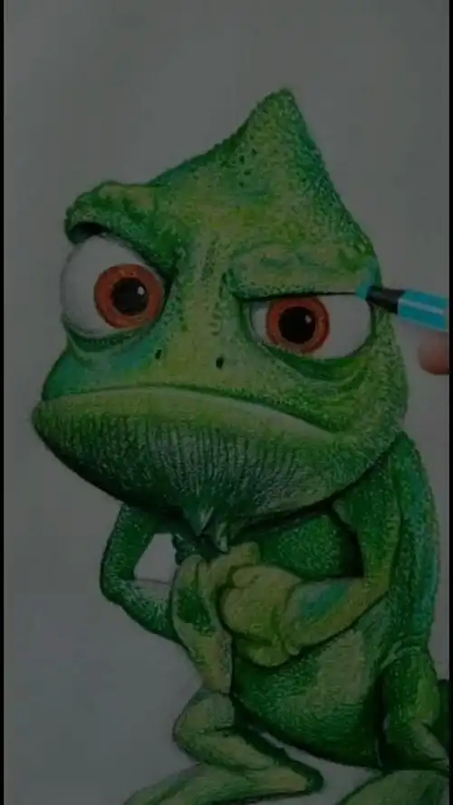 长发公主的小蜥蜴