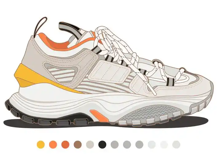 「老爹鞋」临摹 练习|平面|图案|mr_dreamer - 临摹作品 - 站酷