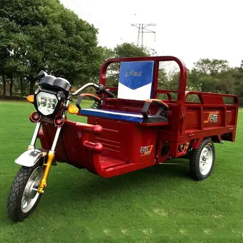 电动三轮车厂家直销新款电动拉货三轮车爬坡货运载重快递三轮车