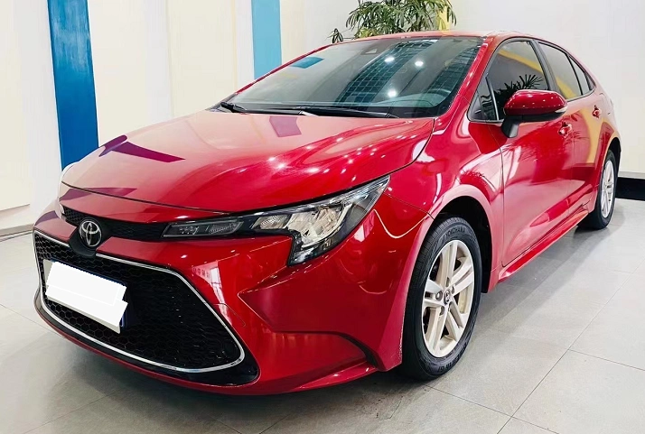 体验12t丰田雷凌少见红色很亮眼内饰不给力优惠满意吗