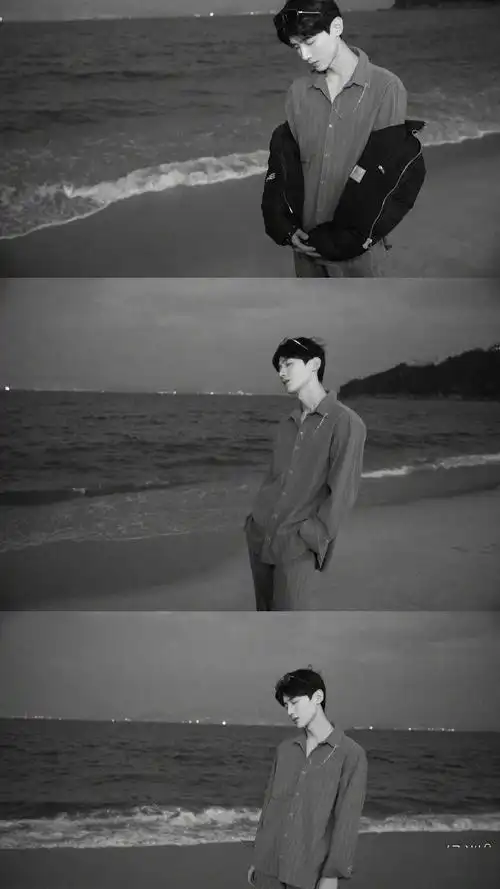 白敬亭拍照怎么能这么好看!_镜头_示范_背影