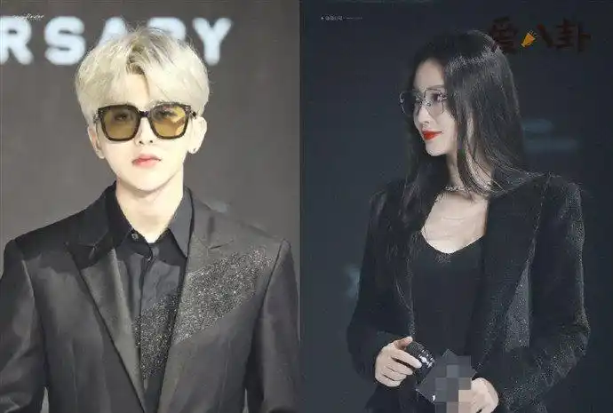 angelababy蔡徐坤同框两人太养眼了一个酷一个帅气