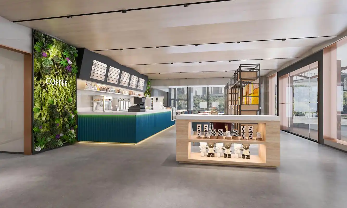 现代简约的餐厅.■学术交流中心|学院餐厅 ■尤美设计装饰工程 - 抖音