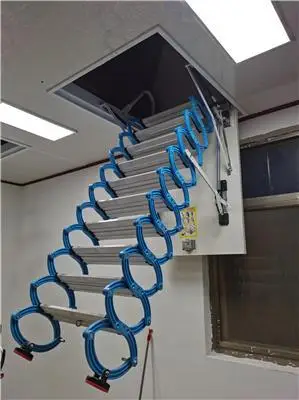 河北全自动伸缩楼梯厂家批发折叠楼梯质优价廉